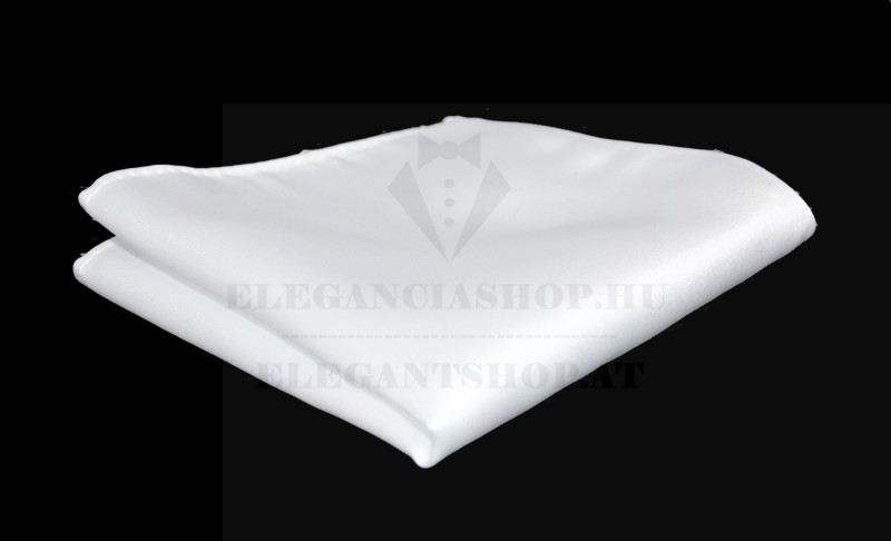    NM Satin Slim Krawatte Set - Weiß